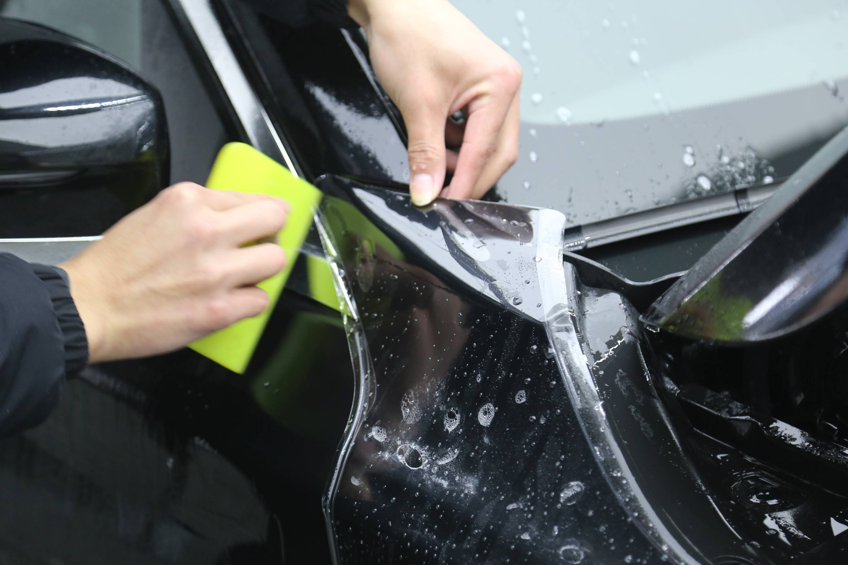 寶馬七系濟南歐瑟全車裝貼XPEL隱形車衣與機動車檢測 全面保護與合規指南